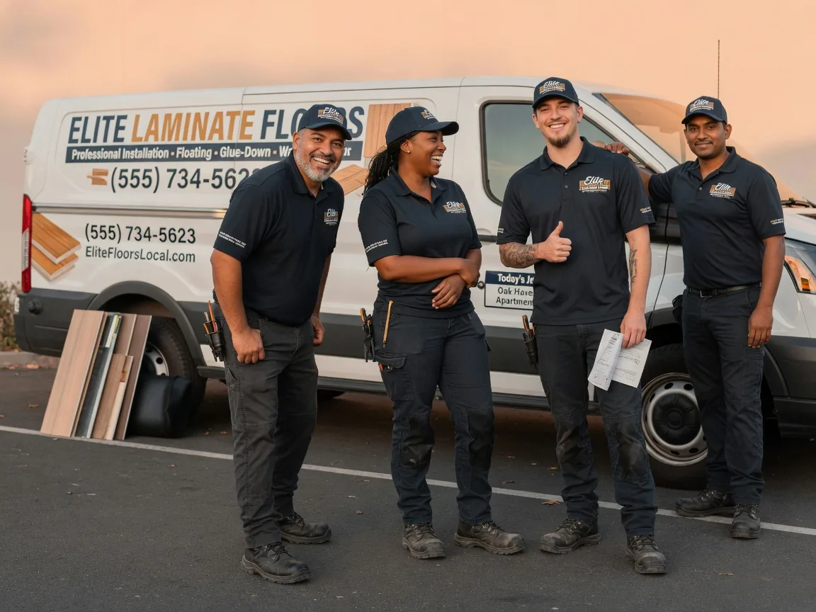 Laminate flooring installation company in Stowell, TX